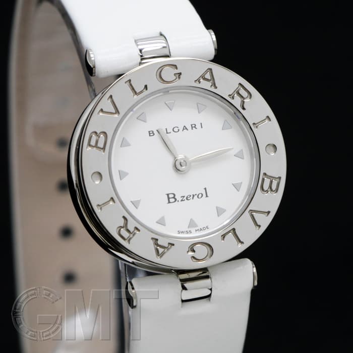 新品)BVLGARI ブルガリ ビーゼロ1 クォーツ ホワイトレザーべルト