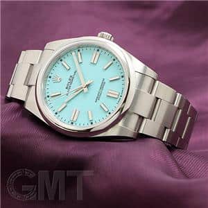 ROLEX ロレックス オイスターパーペチュアル 41 124300 ターコイズブルー メイン