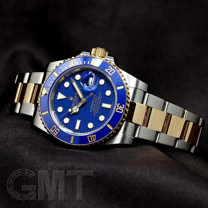 中古)ROLEX ロレックス サブマリーナー デイト 116613LB ブルー 初期