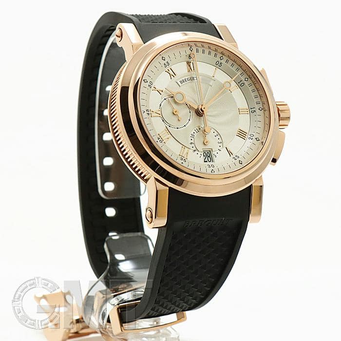 新品)BREGUET ブレゲ マリーン II クロノグラフ 5827BR/12/5ZU