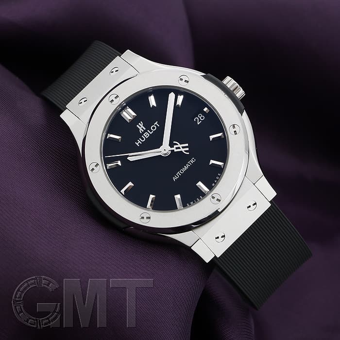 新品)HUBLOT ウブロ クラシック フュージョン チタニウム 565.NX.1171