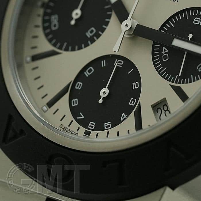 新品)BVLGARI ブルガリ アルミニウム クロノグラフ 103722（商品ID