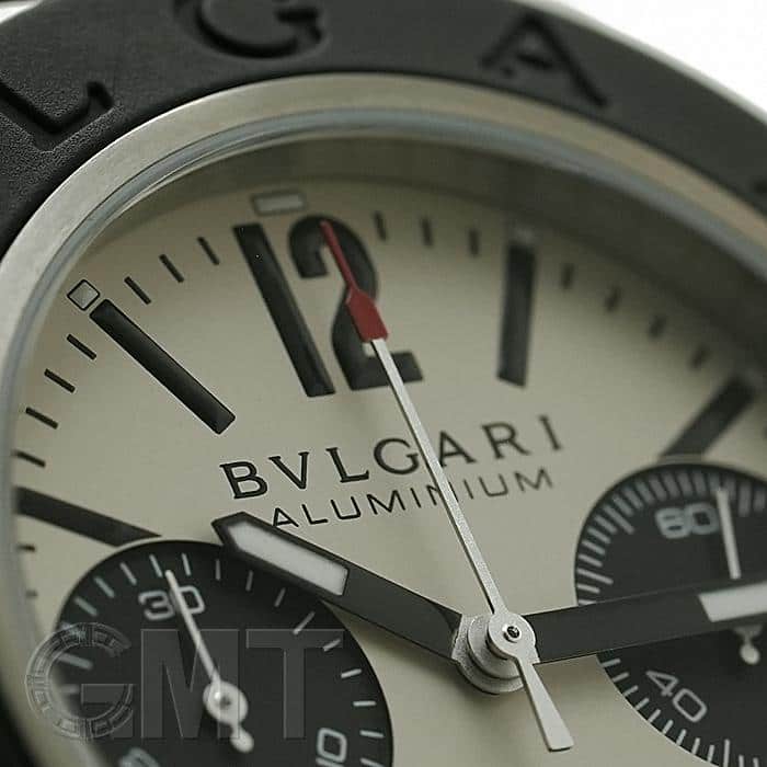 新品)BVLGARI ブルガリ アルミニウム クロノグラフ 103722（商品