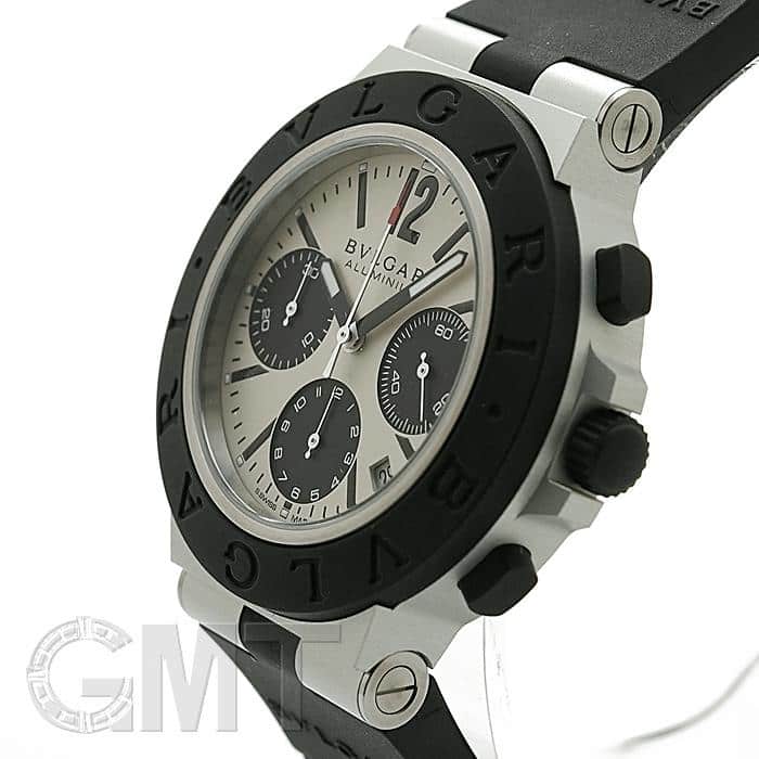 新品)BVLGARI ブルガリ アルミニウム クロノグラフ 103722（商品ID