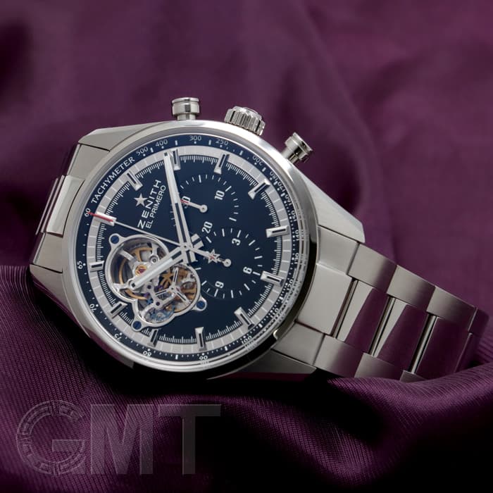 中古)ZENITH ゼニス エル・プリメロ クロノマスター オープン ブラック