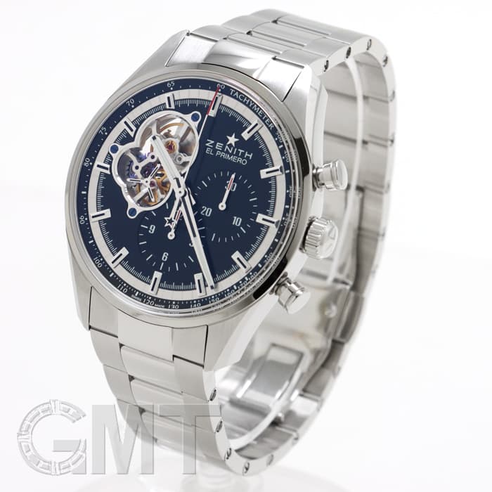 中古)ZENITH ゼニス エル・プリメロ クロノマスター オープン ブラック