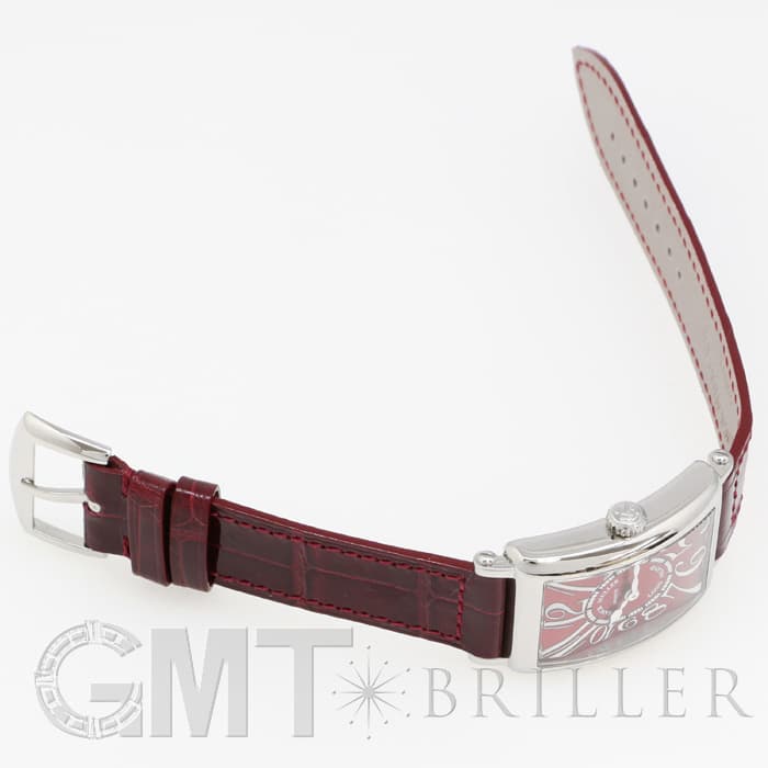 【新品】フランクミュラー ロングアイランド レッドカーペット 902QZ SS クォーツ 新品)FRANCK MULLER フランク・ミュラー ロングアイランド レッド