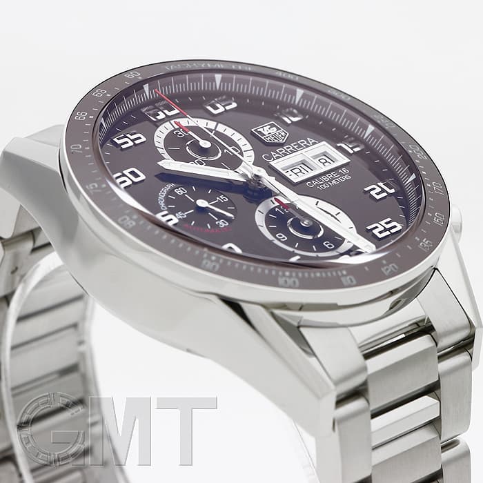 タグホイヤー CV2A1L カレラ16 100m AT/自動巻 グレー文字盤 タグ