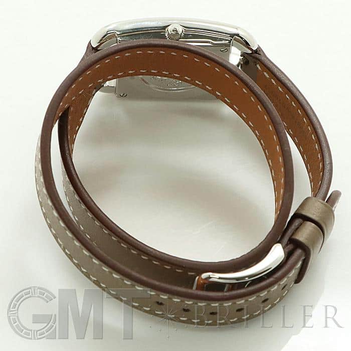 エルメス ケープコッド HERMES 腕時計 レザー ベルト ホワイト 時計 Cape Cod エルメス 腕時計 レディース ケープコッド ドゥブル