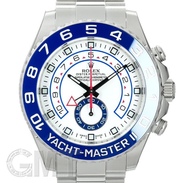 中古)ROLEX ロレックス ヨットマスター II 116680 ブルースチール針