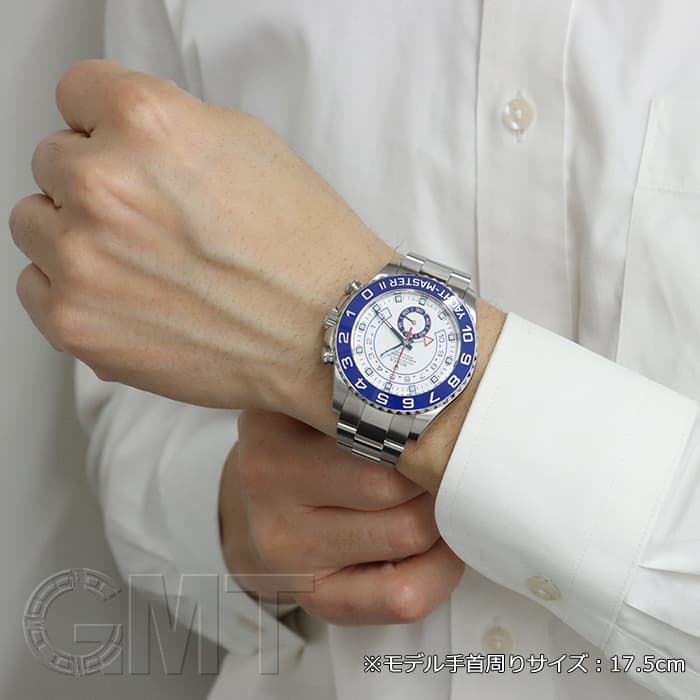 中古)ROLEX ロレックス ヨットマスター II 116680 ブルースチール針