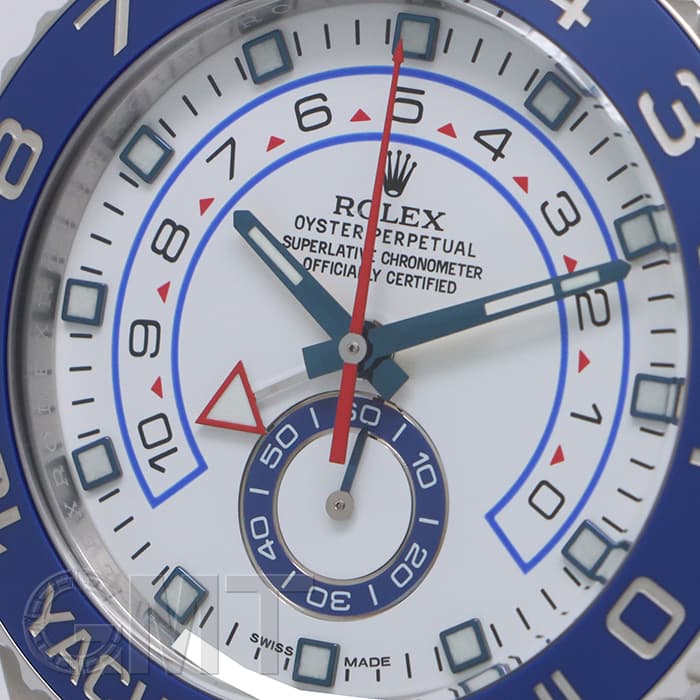 中古)ROLEX ロレックス ヨットマスター II 116680 ブルースチール針