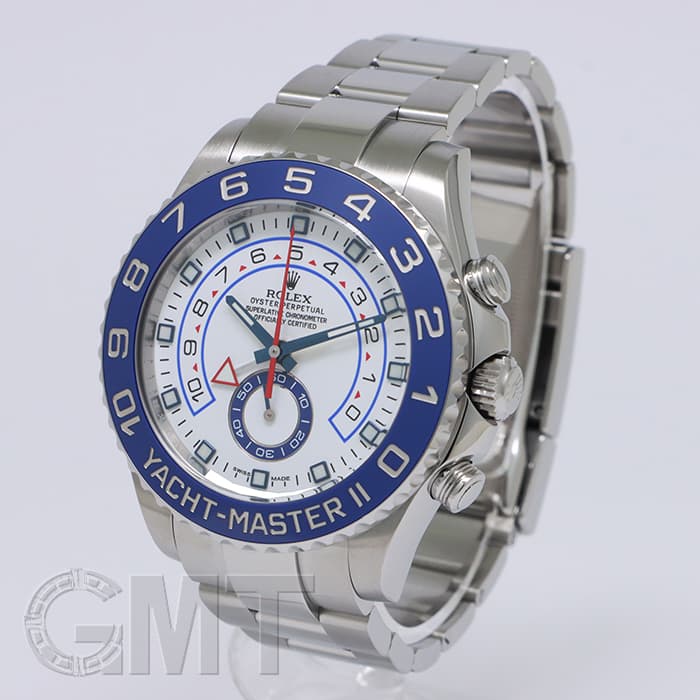 中古)ROLEX ロレックス ヨットマスター II 116680 ブルースチール針