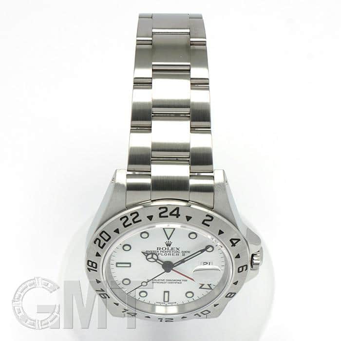 中古)ROLEX ロレックス エクスプローラー II 16570 ホワイト（商品ID