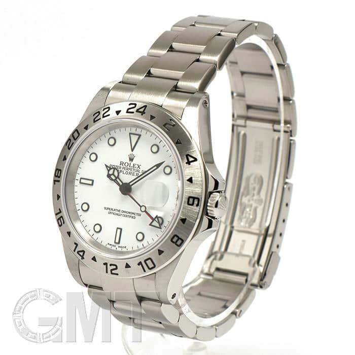中古)ROLEX ロレックス エクスプローラー II 16570 ホワイト（商品ID