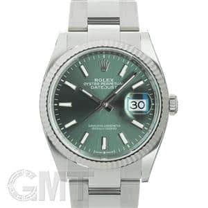 ROLEX ロレックス デイトジャスト 36 126234 ミントグリーン オイスターブレスレット メイン