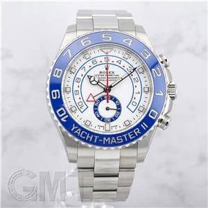 ROLEX ロレックス ヨットマスター II 116680 白針 メイン