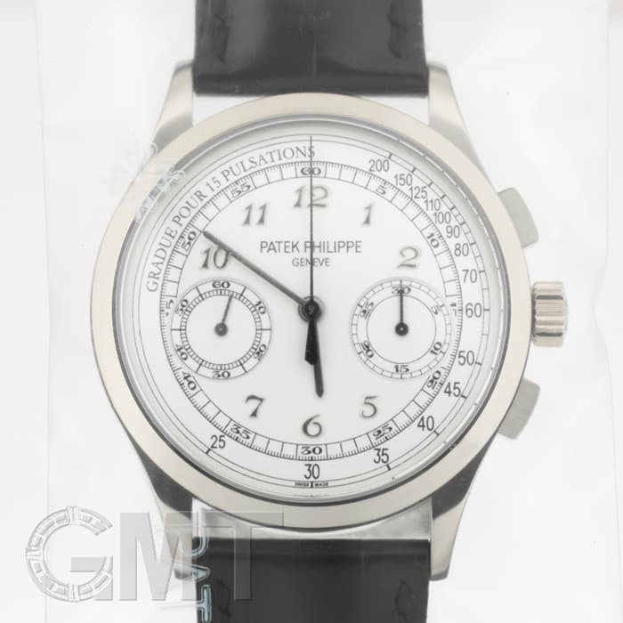 未使用)PATEK PHILIPPEパテック・フィリップ コンプリケーテッド・ウォッチ クロノグラフ 5170G-001（商品ID：3717002699442）詳細ページ  | 腕時計のGMT｜中古ブランド時計の販売買取も。ロレックス買取強化中