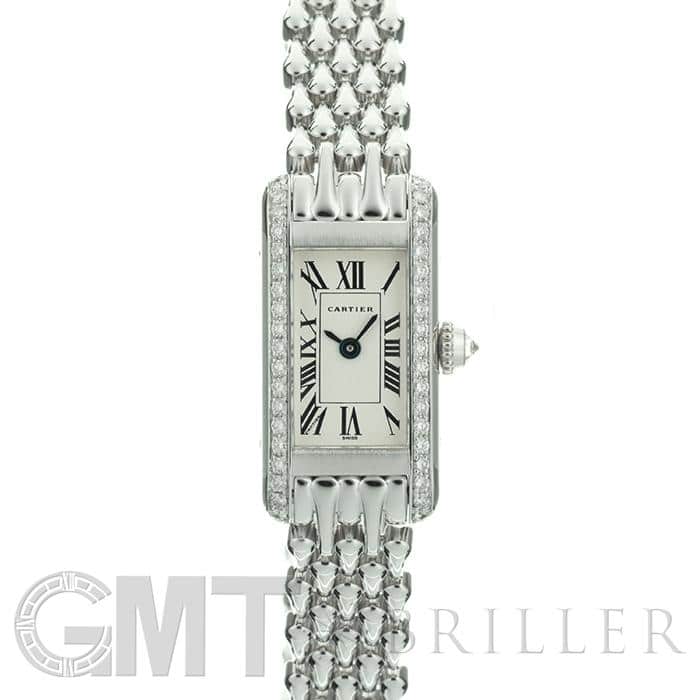 中古)CARTIER カルティエ タンク アロンジェ WB3016U3 ホワイト