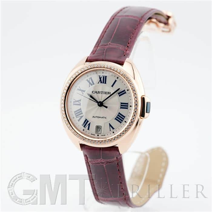 カルティエ CARTIER WJCL0013 クレドゥカルティエ K18PG ダイヤベゼル 自動巻き レディース _775809 Cartier（カルティエ） CARTIER WJCL0013 クレドゥカルティエ K18PG