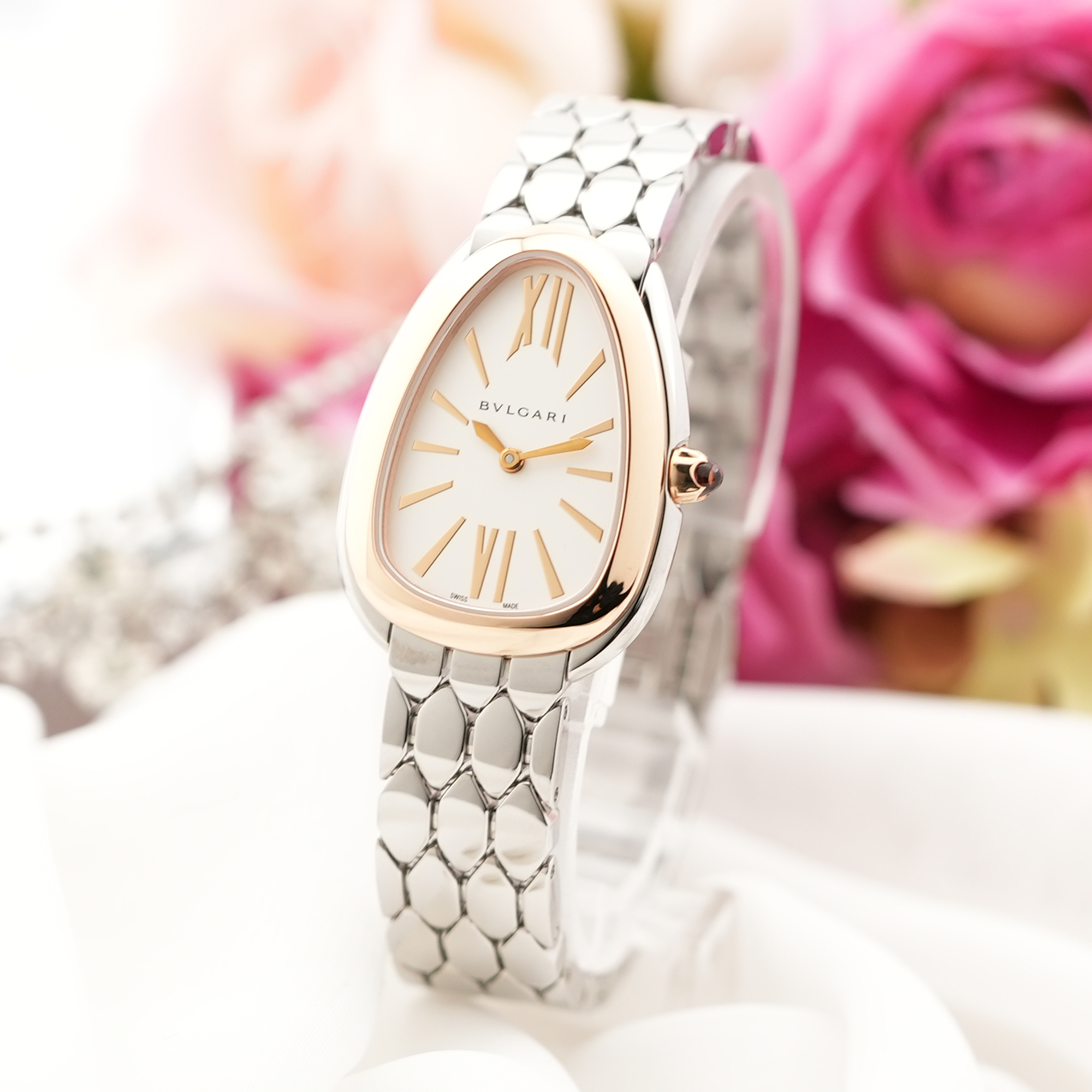 中古)BVLGARI ブルガリ セルペンティ セドゥットーリ 103144【未使用品