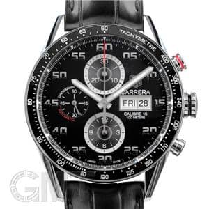 TAG HEUER タグ・ホイヤー カレラ Cal.16 クロノグラフ デイデイト ブラック CV2A1R.FC6235 メイン