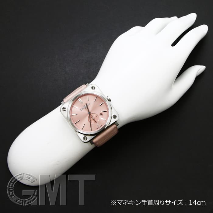 新品)BELL & ROSS ベル&ロス BR S NOVAROSA BRS-PK-ST/SCR（商品ID