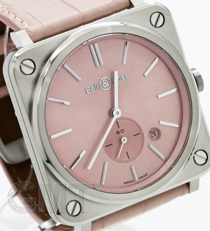 新品)BELL & ROSS ベル&ロス BR S NOVAROSA BRS-PK-ST/SCR（商品ID