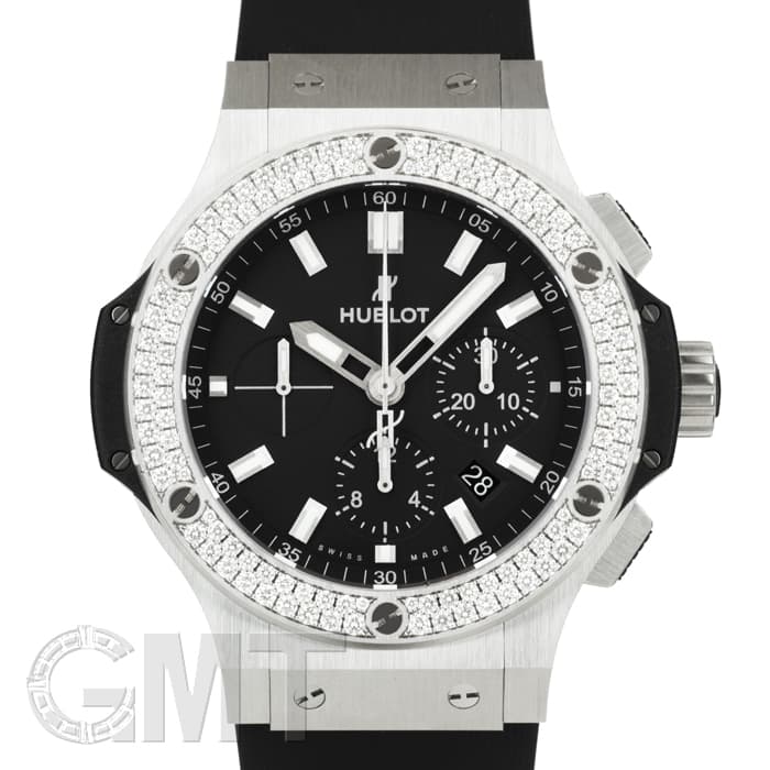 1回のみお値下げ❣️1石ずつネットで買ってベトナムにオーダーのK14WGブローチ 新品)HUBLOT ウブロ ビッグバン スチール ダイヤモンド 301.SX.1170.RX
