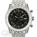 BREITLING ブライトリング ナビタイマー ワールド A242B26NP ブラック/バーインデックス 【保証書日付2年以内限定】