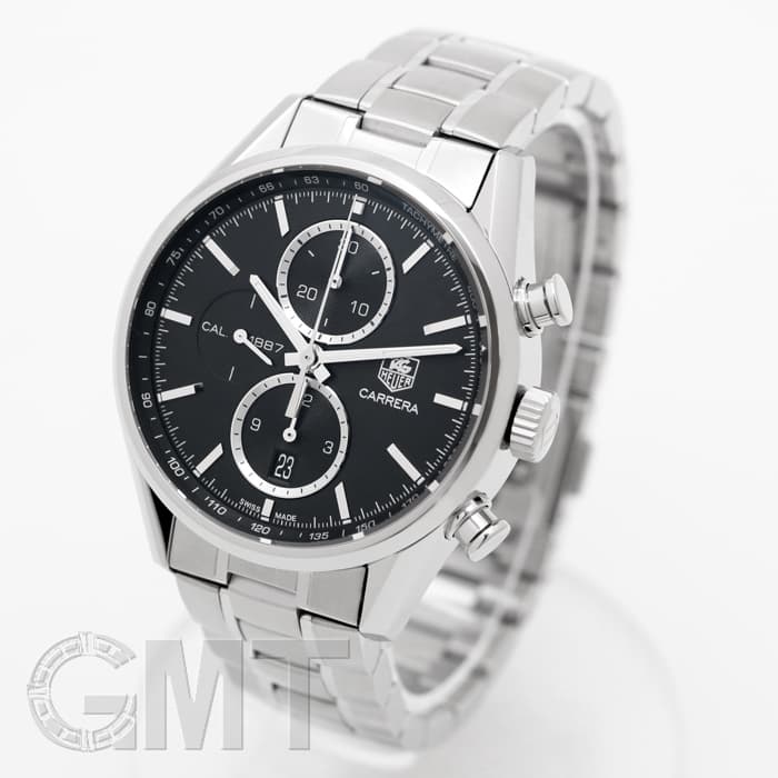 中古)TAG HEUER タグ・ホイヤー カレラ 1887 クロノグラフ ブラック