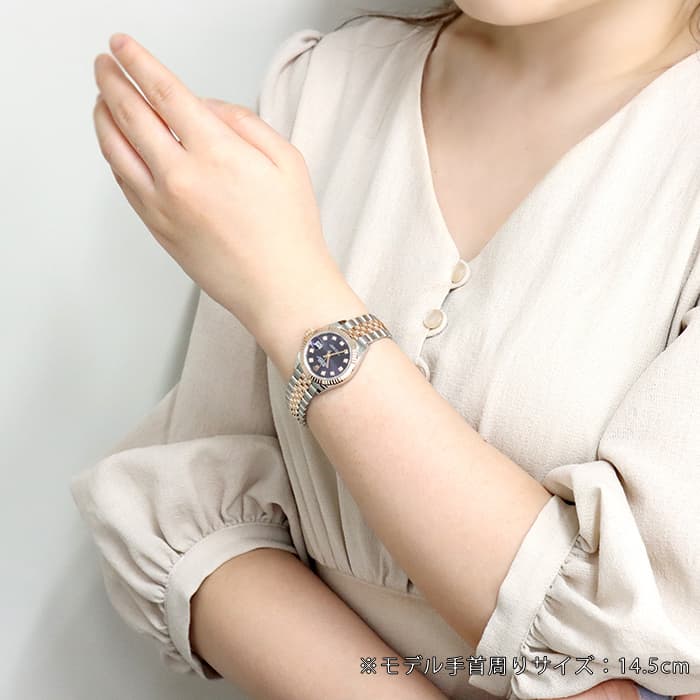 ロレックス ジュビリーブレスレット レディース 未使用)ROLEX ロレックス デイトジャスト 279171G オーベルジーヌ