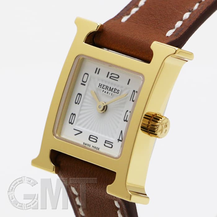 極美品 HERMES エルメス HH1.101 Hウォッチ ミニ 付属品付き HH1.101 ホワイト HERMES（エルメス）Hウォッチミニ 中古 | 東京・大阪