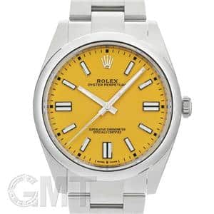 ROLEX ロレックス オイスターパーペチュアル 41 124300 イエロー メイン