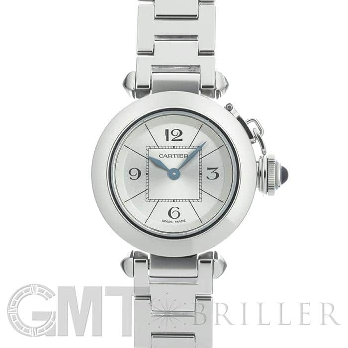 中古)CARTIER カルティエ ミスパシャ W3140007 シルバー（商品ID