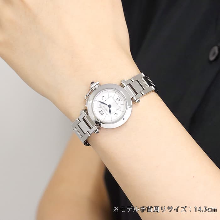中古)CARTIER カルティエ ミスパシャ W3140007 シルバー（商品ID
