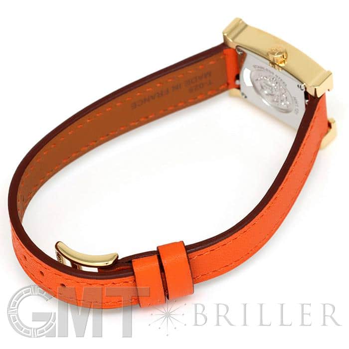 新品)HERMES エルメス Hウォッチ 037895WW00 HH1.101.131/WOR ゴールド