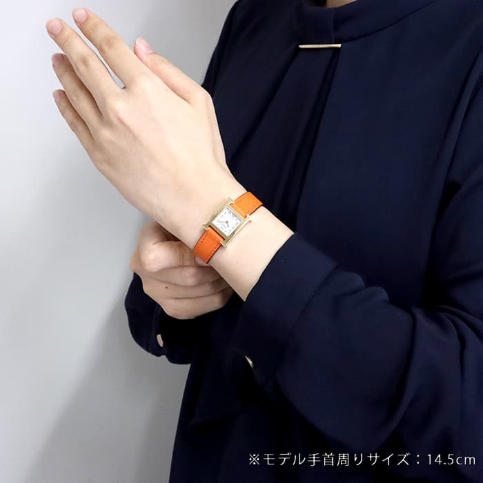 新品)HERMES エルメス Hウォッチ 037895WW00 HH1.101.131/WOR