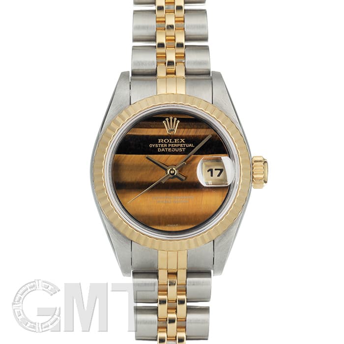 中古)ROLEX ロレックス デイトジャスト 69173 タイガーアイ T番（商品