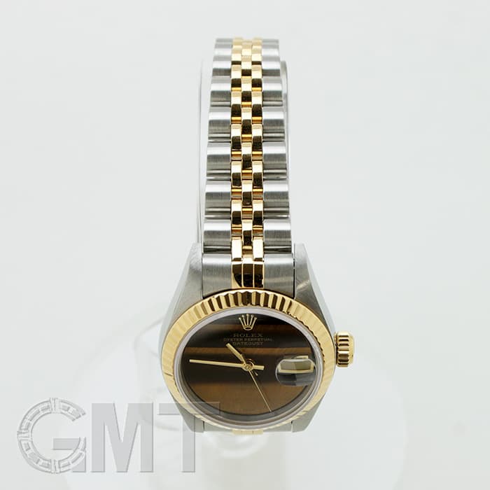 中古 ロレックス ROLEX 69173 98番台(1986年頃製造) タイガーアイ レディース 腕時計 ROLEX - 中古 ロレックス ROLEX 69173 98番(1986～1987年頃製造