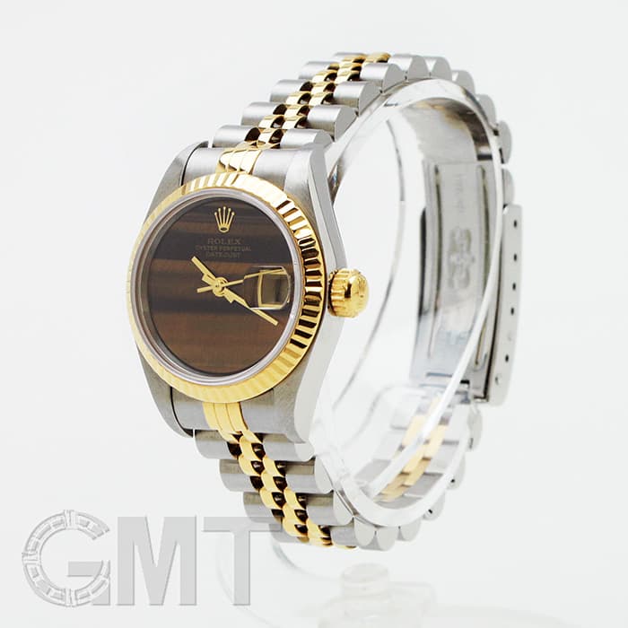 中古 ロレックス ROLEX 69173 98番台(1986年頃製造) タイガーアイ レディース 腕時計 ROLEX - 中古 ロレックス ROLEX 69173 98番(1986～1987年頃製造