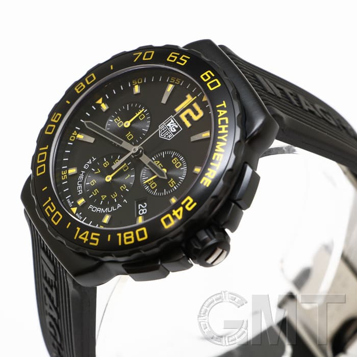 新品)TAG HEUER タグ・ホイヤー F1 クロノグラフ フルブラック CAU111E