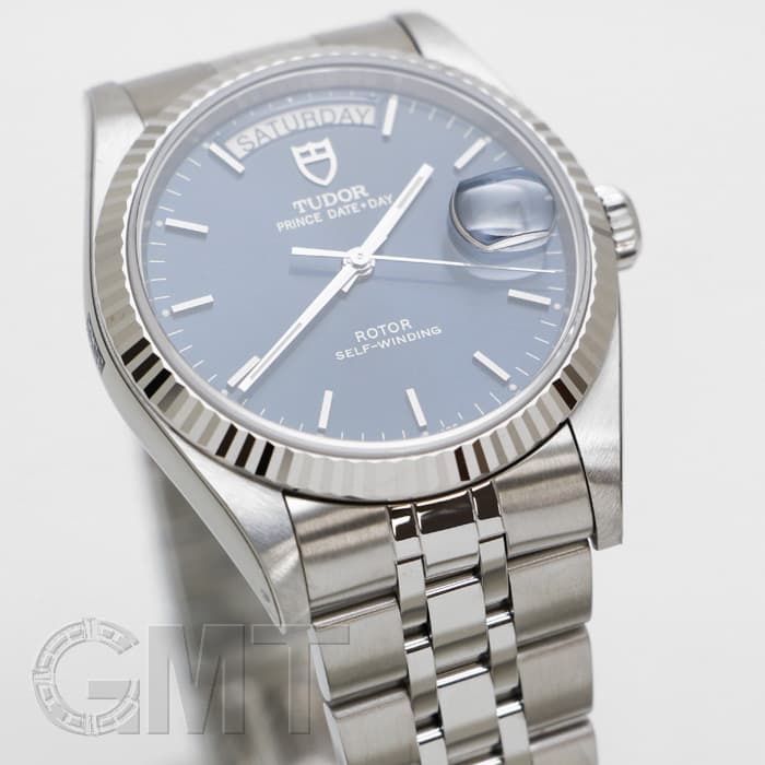 新品)TUDOR チューダー プリンス デイトデイ M76214 ブルー（商品ID