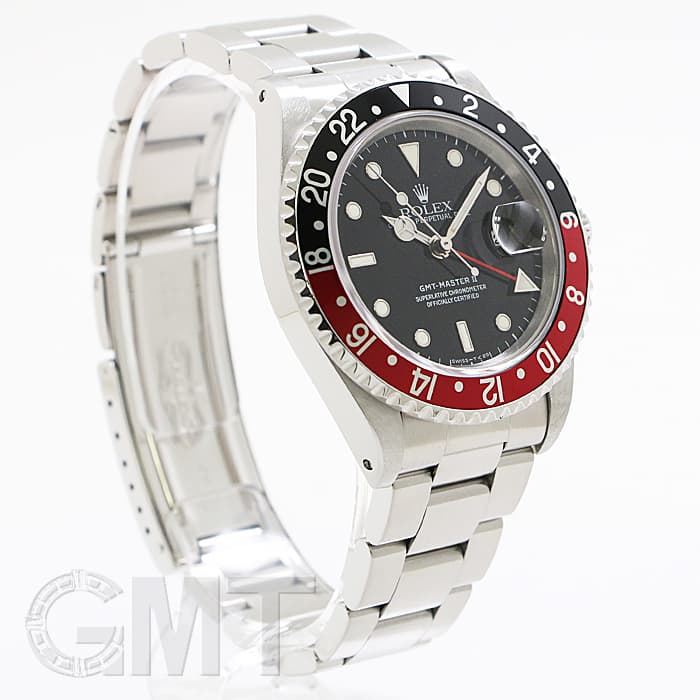 【値下げ‼️】ロレックス　16710用　GMTマスターII 純正コマ 中古)ROLEX ロレックス GMTマスター II 16710 ブラック/レッド S番