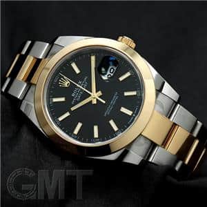 ROLEX ロレックス デイトジャスト 41 126303 ブラック オイスターブレス メイン