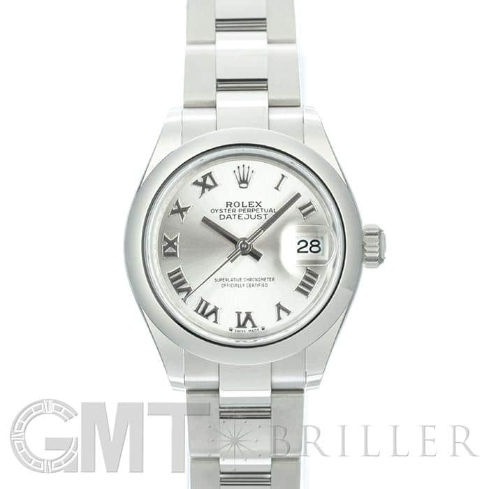 新品)ROLEX ロレックス デイトジャスト 28 279160 シルバー ローマ