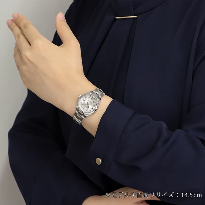 新品)ROLEX ロレックス デイトジャスト 28 279160 シルバー ローマ