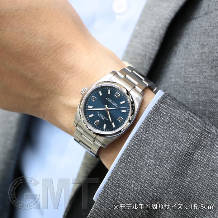 ROLEX ロレックス オイスターパーペチュアル 114200 シルバー