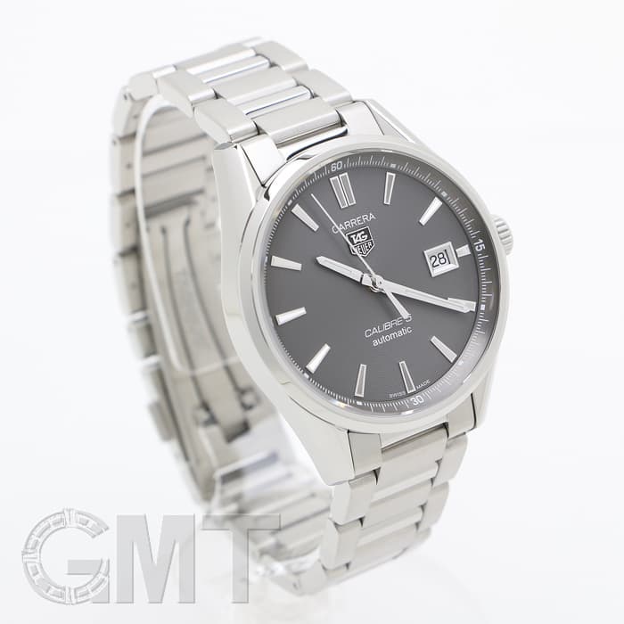 中古)TAG HEUER タグ・ホイヤー カレラ Cal.5 グレー WAR211C.BA0782 