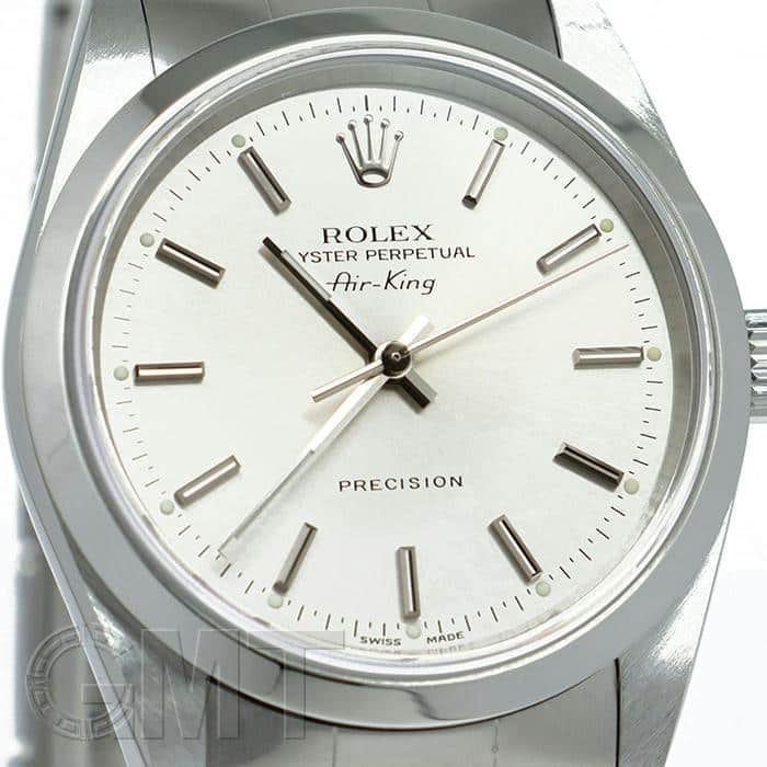 中古)ROLEX ロレックス エアキング 14000M シルバー（商品ID